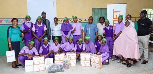 JULIUS BERGER ABUMET’S CSR ACTIVITY EXCITES STUDENTS   AS COMPANY DONATES BOOKS, SUNDRY STUDY MATERIALS TO SCHOOLS IN THE FCT