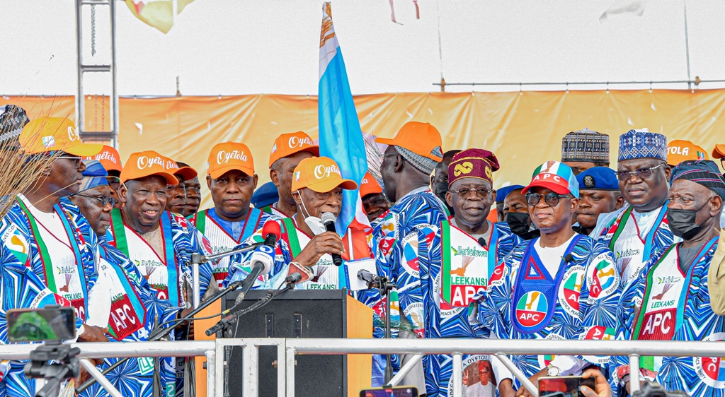 Governor Oyetola has performed extremely well. He is deserving of another term. I have gone on campaign train with him and from what I have seen and heard, he has done very well.