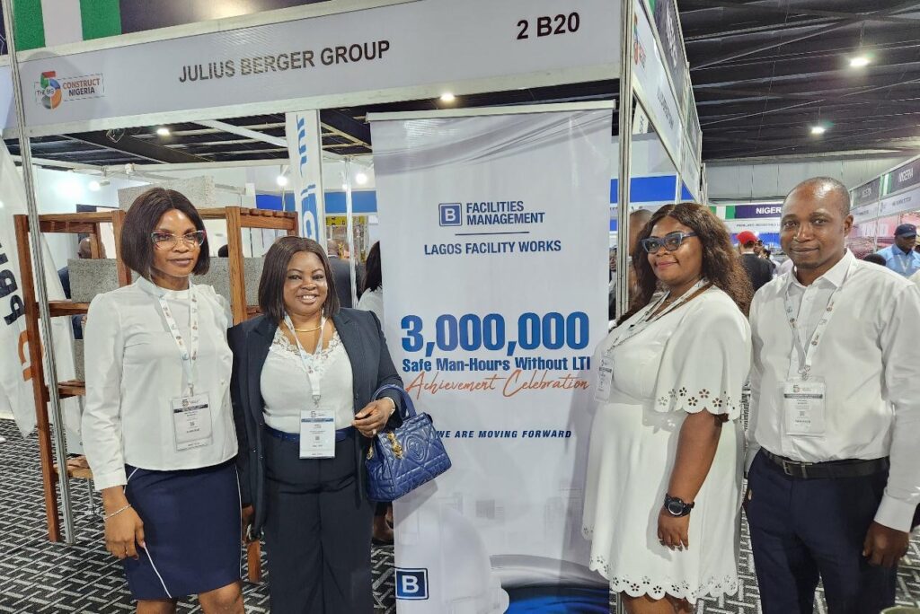 The Big Five Construct Nigeria Exhibition: Accolades as leading Brand, Julius Berger and its subsidiaries, is celebrated by quality enthusiasts in Lagos.