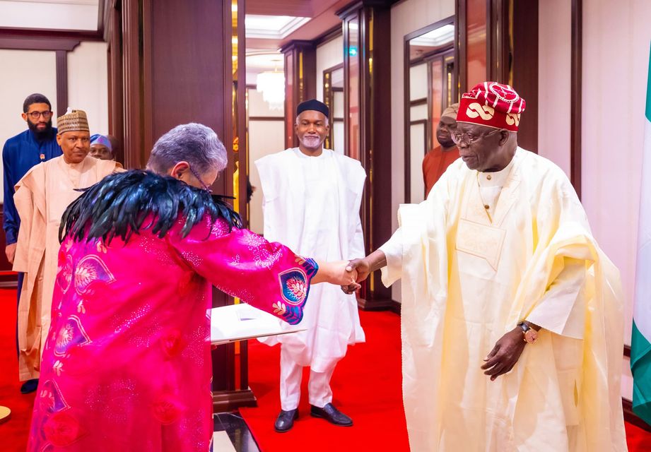 MINING AND EDUCATION IN FOCUS AS PRESIDENT TINUBU RECEIVES LETTERS OF CREDENCE FROM NEWLY-APPOINTED AMBASSADORS